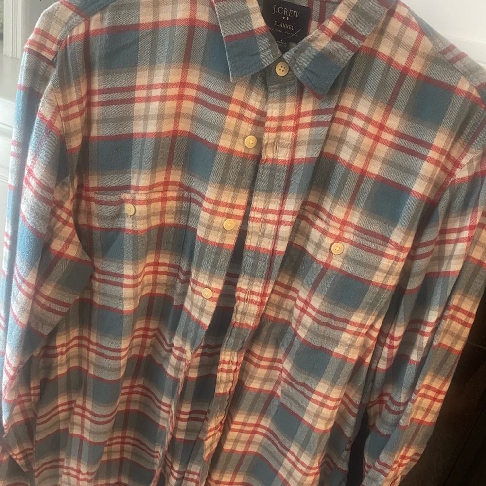 J.Crew Plaid Flannel Shirt
